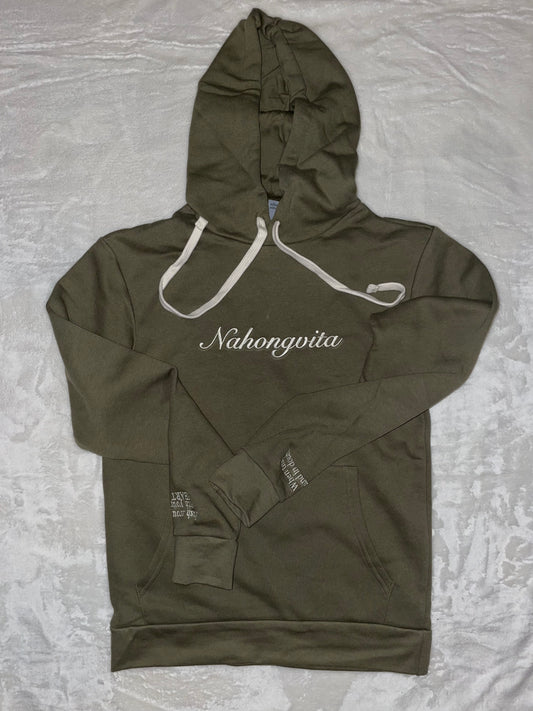 Nahongvita- Military Green Hoodie